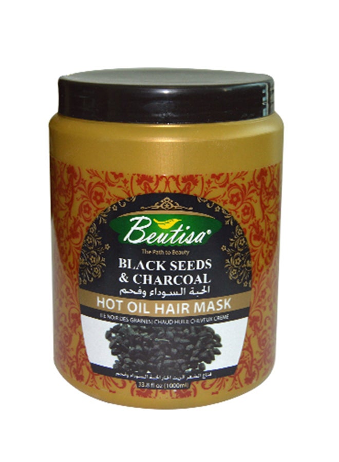 BEUTISA Black Seeds Charcoal Hot Oil Hair Mask - Image 3