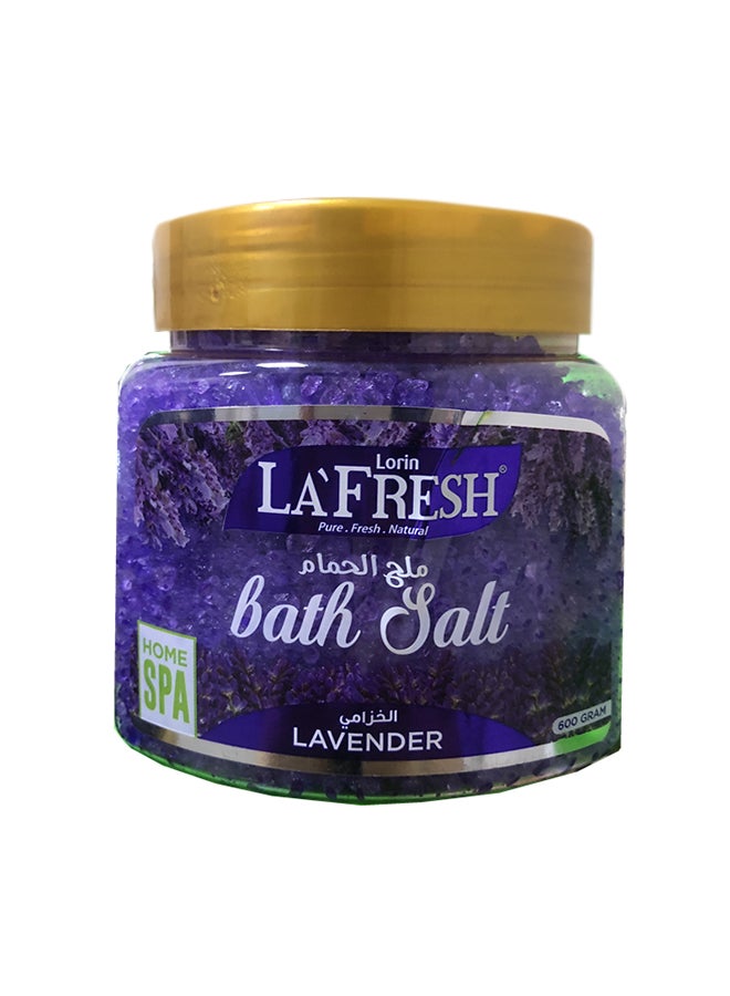 LA FRESH Bath Salt Lavender 600grams - Image 2