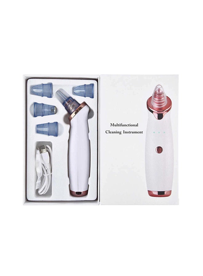 Generic Nose Pore Vacuum Acne Pimple Removal Facial With 5 Heads Multicolour 20cm  - Image 1