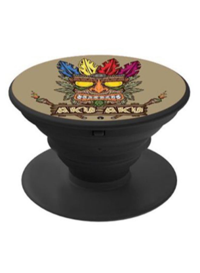 BP Pop Up Expanding Printed Phone Grip Holder Multicolour - Image 1
