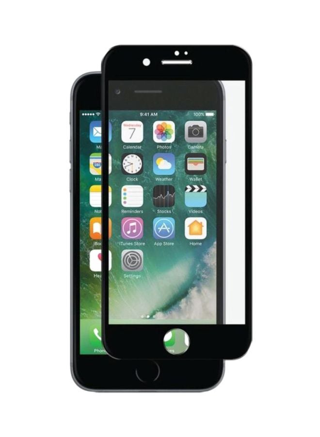 Muzz Screen Protector For Apple iPhone 7 Plus Black/Clear