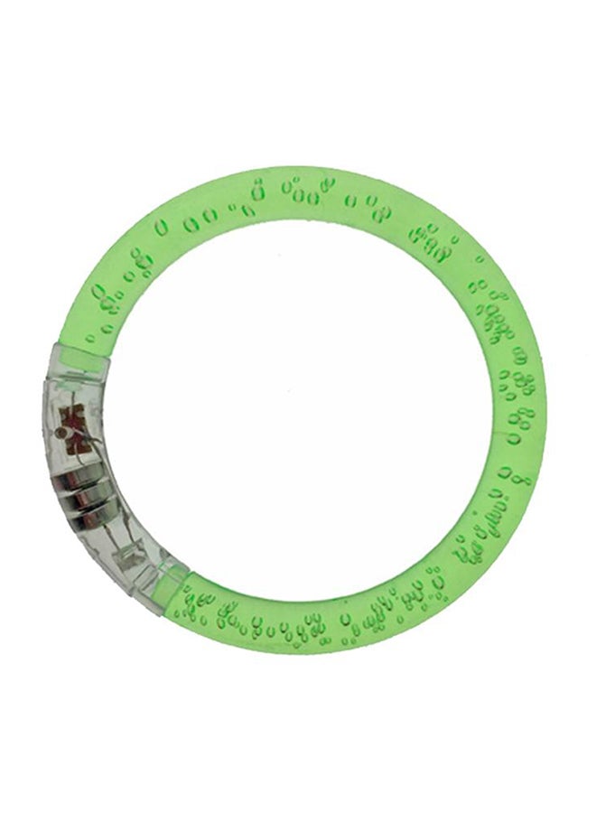 Acrylic Bubble LED Flashing Bracelet Bangle Luminous Wristband Party Favors 20 x 10 x 20cm 