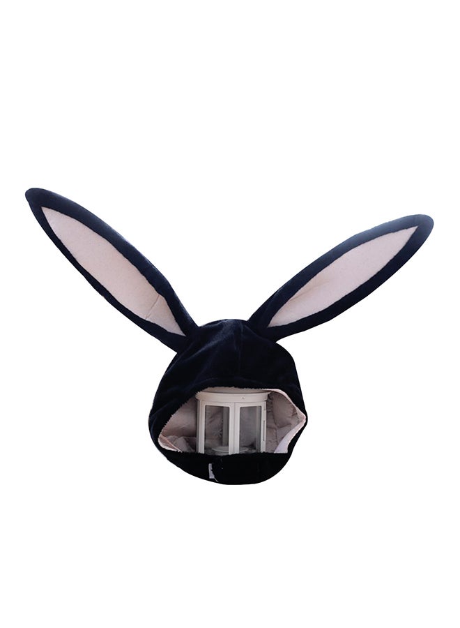 Cute Girls Plush Rabbit Bunny Ears Hat Earflap Cap Head Warmer Photo Supplies 20 x 10 x 20cm
