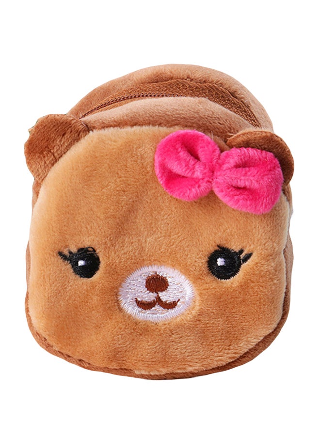 Cute Plush Panda Animal Small Coin Purse Zipper Money Wallet Kids Birthday Gift 20 x 10 x 20cm