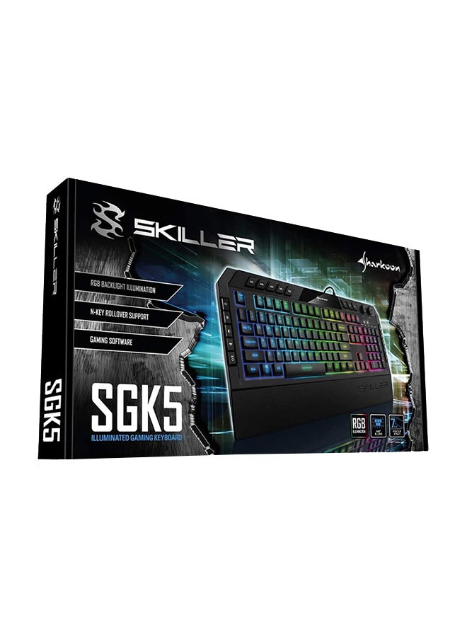 Sharkoon - Skiller SGK5 Gaming Keyboard - wired - Image 1