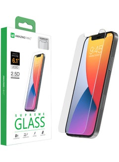 AMAZINGthing Tempered Glass Screen Protector For iPhone 12/12 Pro Clear  - Image 1