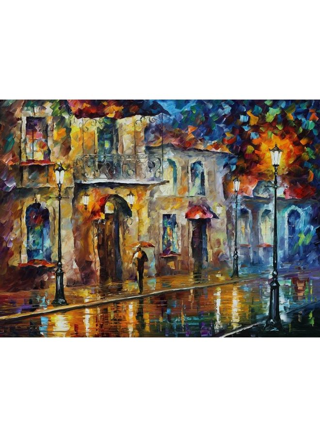 Fast Print Characters Design Framed Vinyl Tableau Multicolor 80x80cm