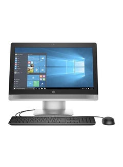 ProOne 600 G2 All-In-One Desktop With 21.5-Inch Display, Core i5 Processor/8GB RAM/1TB HDD/Intel UHD Graphics Silver/Black