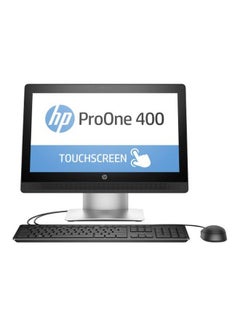 ProOne 400 G2 All-In-One Desktop With 20-Inch Display, Core i7 Processor/8GB RAM/1TB HDD/Integrated Graphics Black/Silver