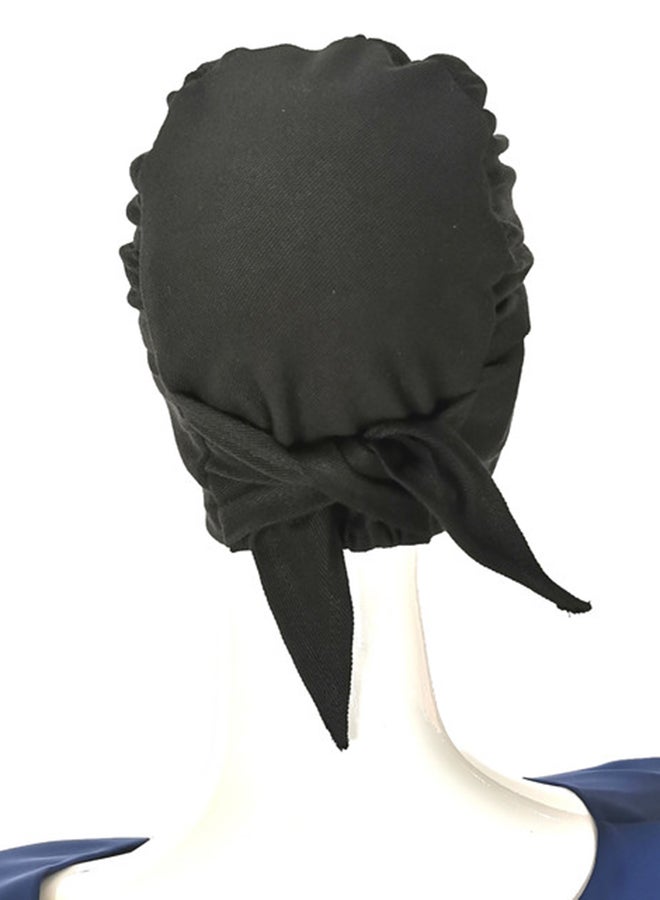 Sana'a Kayum Head Cap And Reusable Face Mask Set Black Small  - Image 3