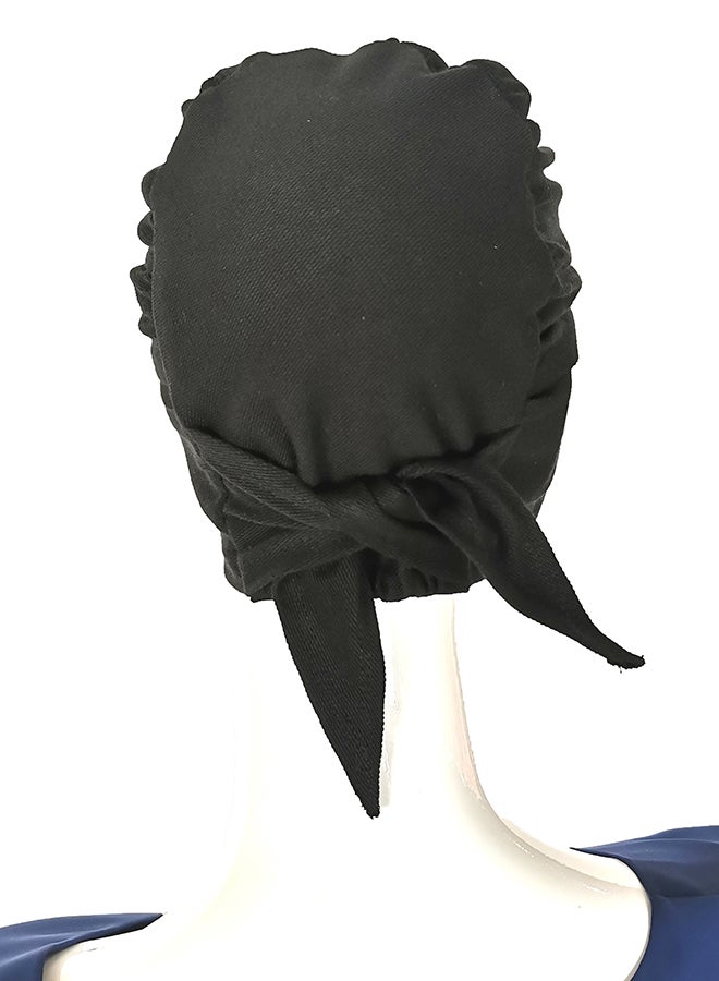 Sana'a Kayum Head Cap And Reusable Face Mask Set Black Medium  - Image 3