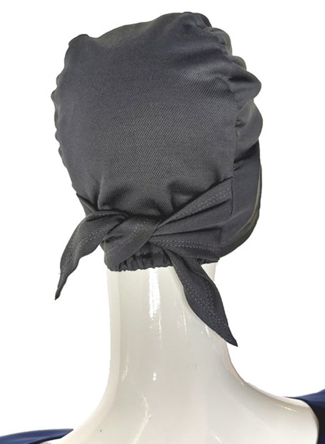 Sana'a Kayum Head Cap And Reusable Face Mask Set Dark Grey Small  - Image 3