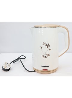 GEEPAS Double Layer Electric Kettle 1.8L 1.8 L 1500 W GK6138N White  - Image 5
