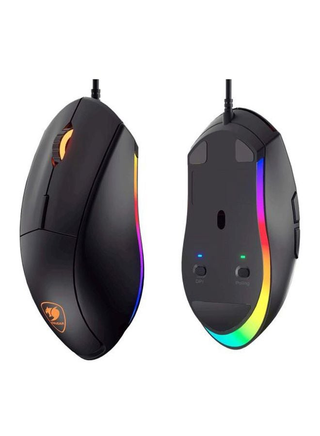 Cougar - Minos XT Gaming Mouse Black/Orange - Image 1