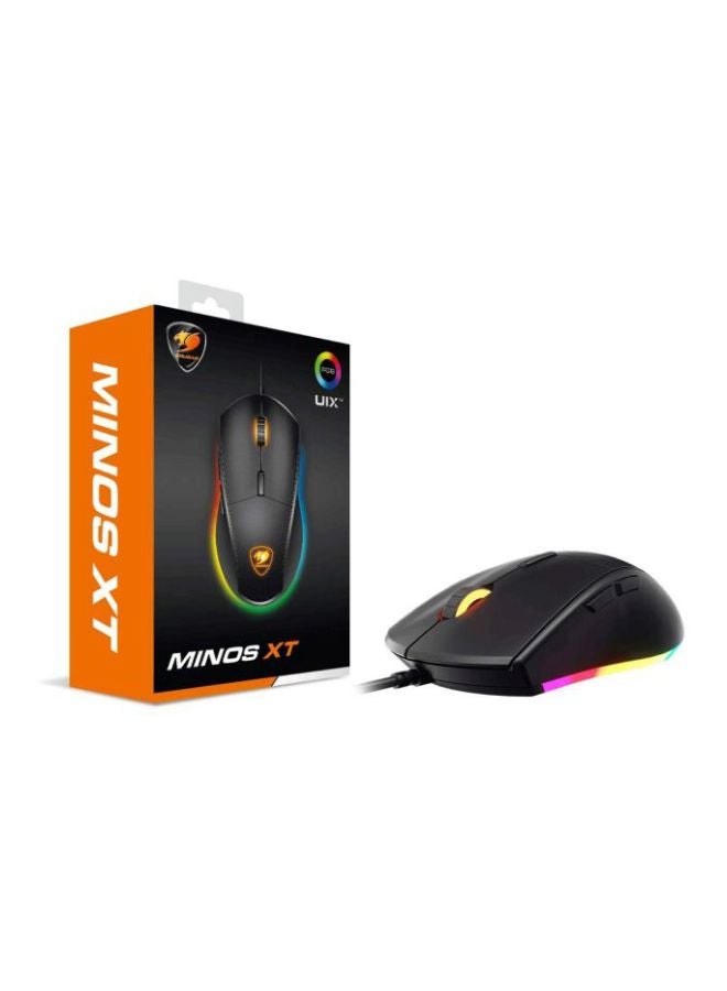 Cougar - Minos XT Gaming Mouse Black/Orange - Image 1
