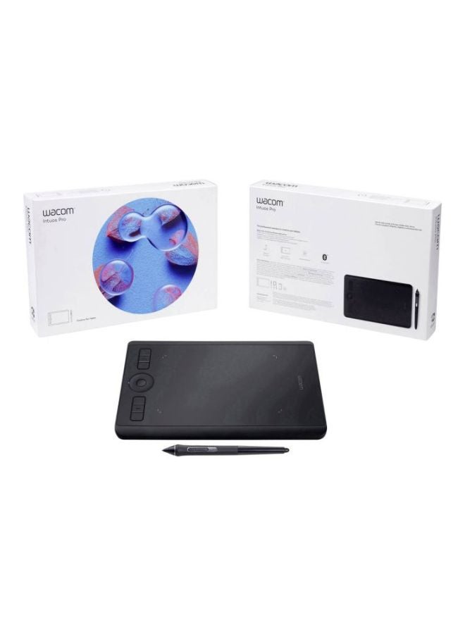 Wacom - Intuos Pro Tablet With Digital Pen Black - Image 1