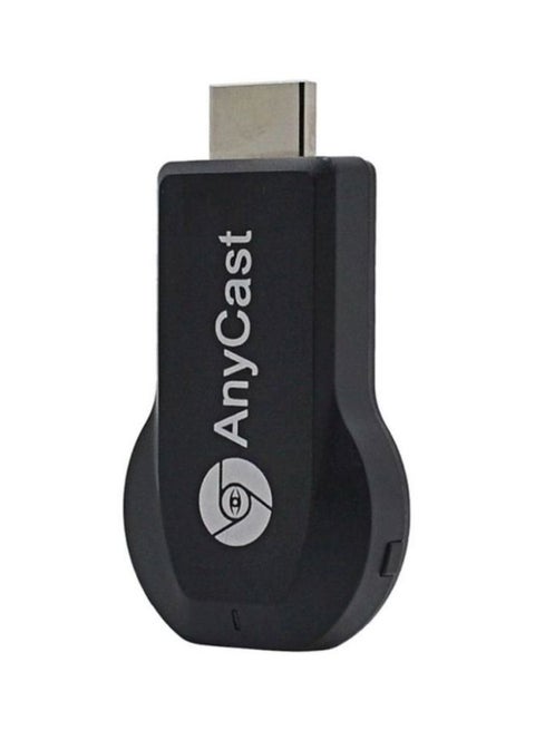 Miracast Wi-Fi Wireless Display Receiver Dongle Black