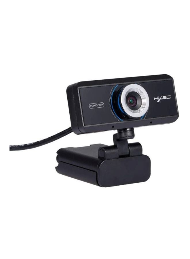 HXSJ HD Webcam With Mic Black  - Image 2