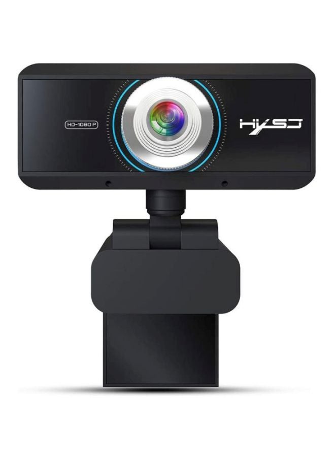 HXSJ HD Webcam With Mic Black  - Image 3