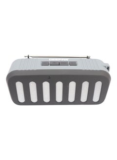 GEEPAS Rechargeable Bluetooth Speaker Grey  - Image 1