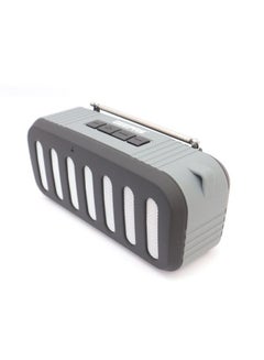 GEEPAS Rechargeable Bluetooth Speaker Grey  - Image 5
