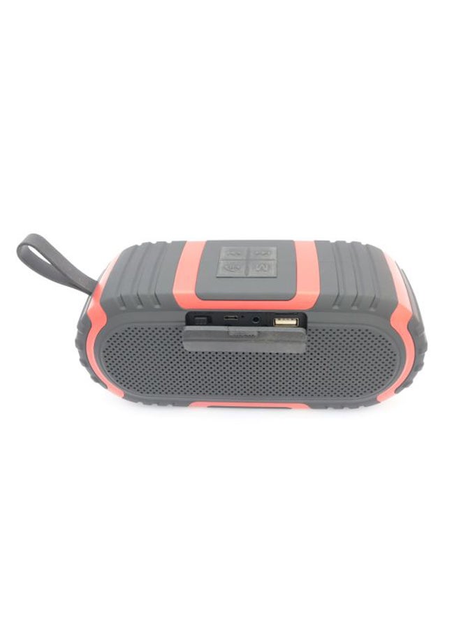 GEEPAS Waterproof Bluetooth Speaker Black/Red  - Image 4