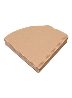 Hario Pack Of 100 V60 Coffee Paper Filter Brown  - Image 1