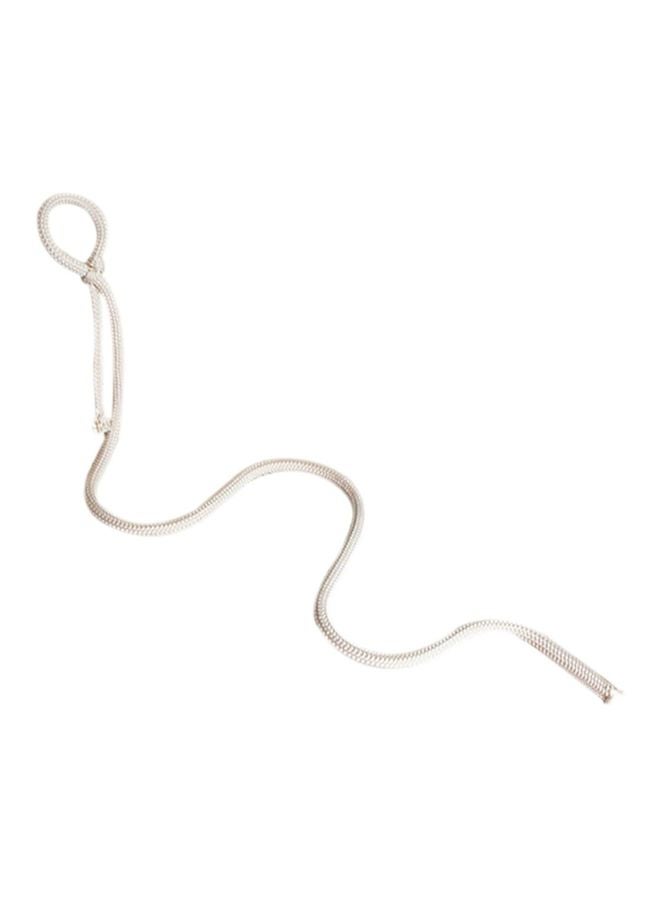 Suspending Rope Wine Bottle Holder Beige 24×14×19.5cm 