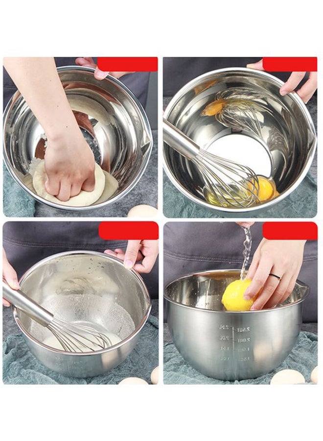 Stainless Steel Mixing Bowl Silver 510ml - Image 3