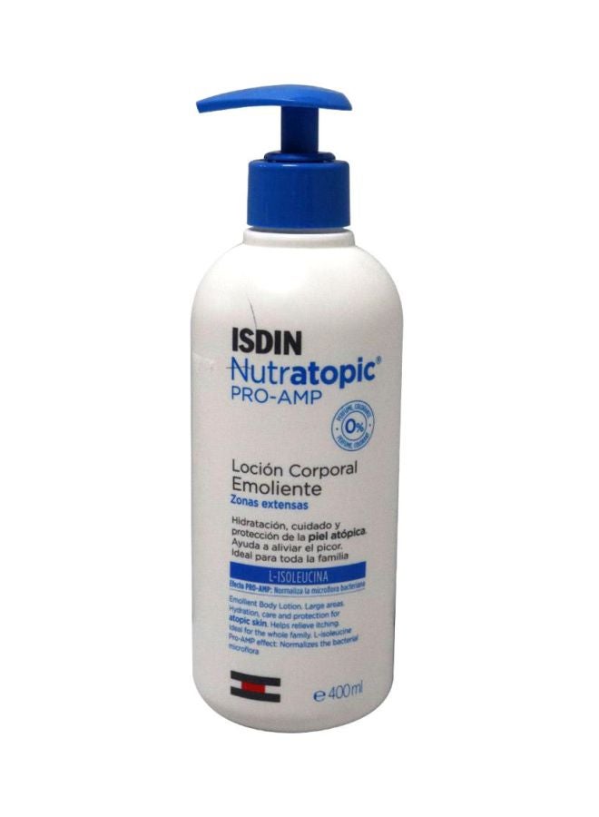 ISDIN Nutratopic Pro-Amp Emollient Body Lotion 400ml
