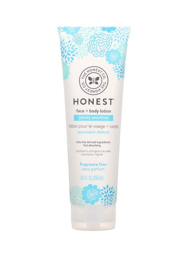 The Honest Company Purely Sensitive Face + Body Lotion 250ml 