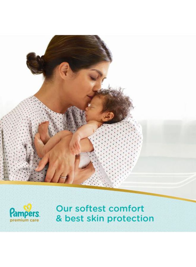 Pampers - Premium Care Diapers, Size 1, New Born, 2-5Kg, 60 Diapers - Image 1