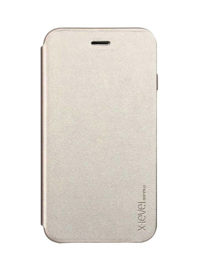 X-level - Flip Cover For Apple iPhone 6/6s Gold - Image 1