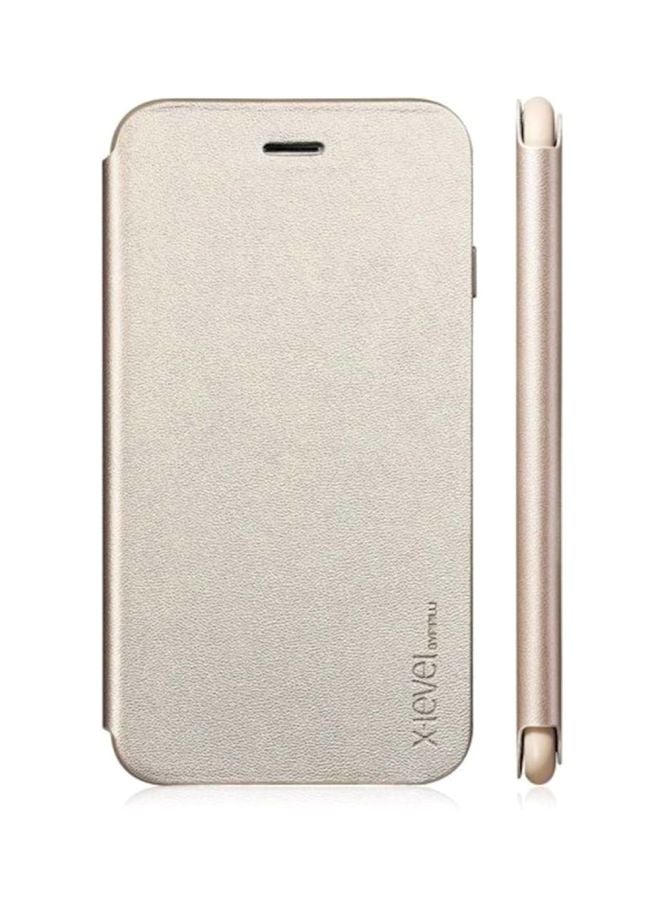 X-level - Flip Cover For Apple iPhone 6/6s Gold - Image 1