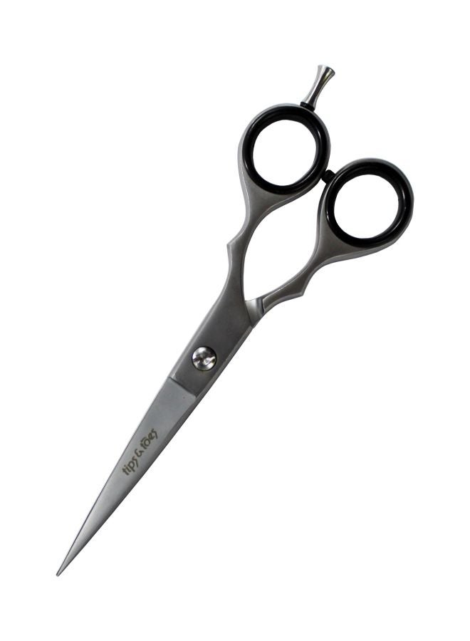 Barber Scissors Silver/Black 15cm - v1605785678/N42420900A_2