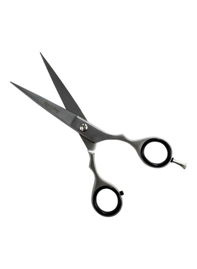 Barber Scissors Silver/Black 15cm - v1605785678/N42420900A_3