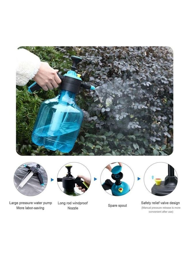 Generic - 3L Hand-Held Pressure Water Sprayer Portable Garden Spray Bottle blue 39×26×21cm - Image 1