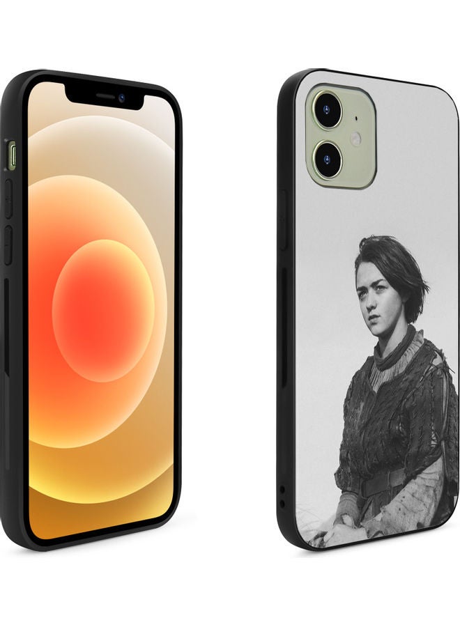 Okteq - Protective Snap Case Cover For Apple iPhone 12 Arya Stark 1 - Image 1