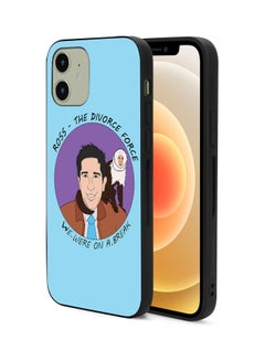 Protective Case Cover For Apple iPhone 12 Ross Light Blue