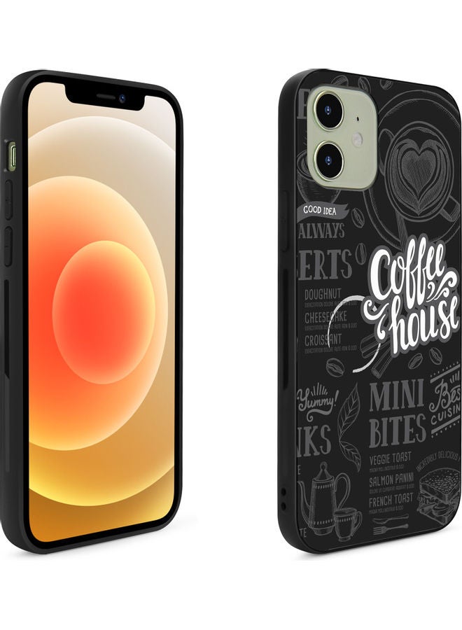 Okteq Protective Case Cover For Apple iPhone 12 Coffee House - Image 2