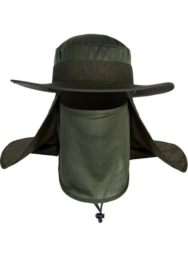 Generic Summer Outdoor Travel Fishing Fisherman Neck Face UV Sun Protection Flap Hat 20 x 10 x 20cm - Image 1