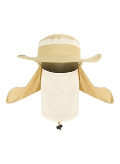 Summer Outdoor Travel Fishing Fisherman Neck Face UV Sun Protection Flap Cap Hat 20 x 10 x 20cm