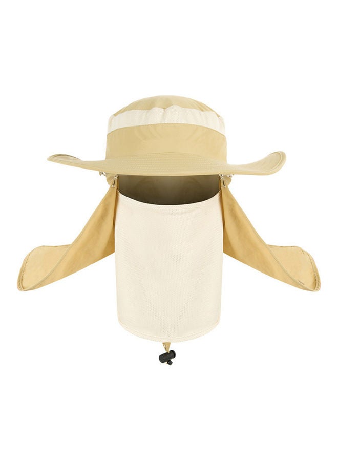 Generic - Summer Outdoor Travel Fishing Fisherman Neck Face UV Sun Protection Flap Cap Hat 20 x 10 x 20cm - Image 1