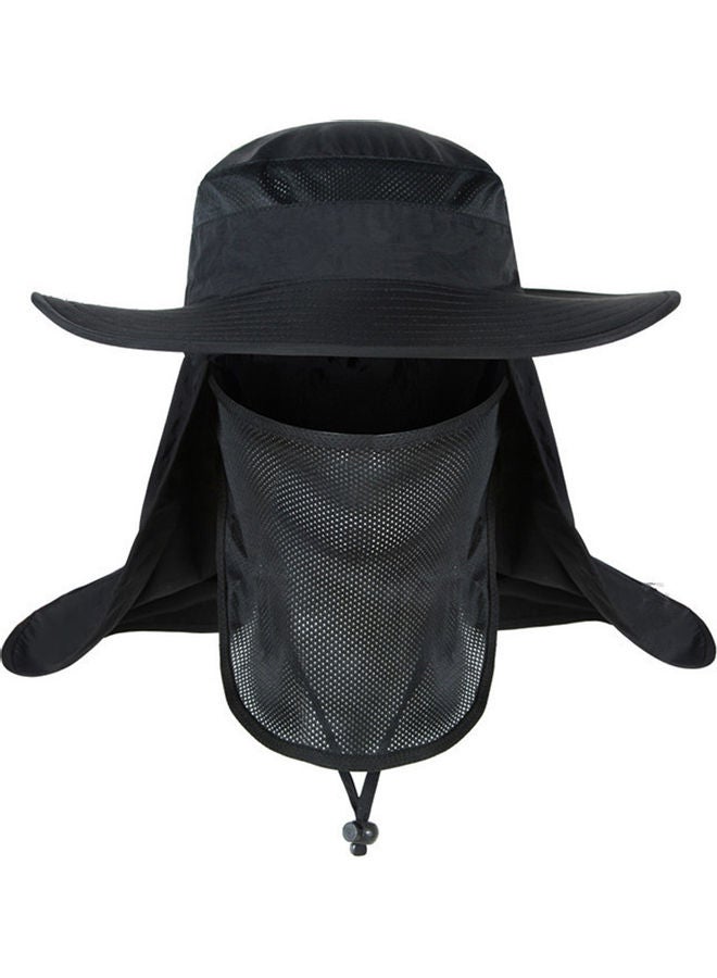 Generic - Summer Outdoor Travel Fishing Fisherman Neck Face UV Sun Protection Flap Cap Hat 20 x 10 x 20cm - Image 1