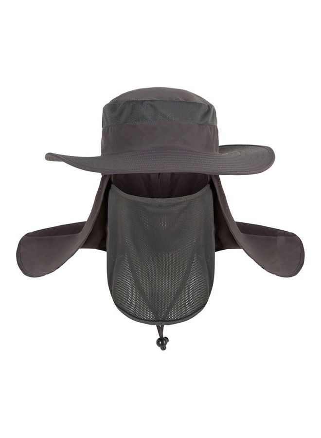 Generic - Summer Outdoor Travel Fishing Fisherman Neck Face UV Sun Protection Flap Cap Hat 20 x 10 x 20cm - Image 1