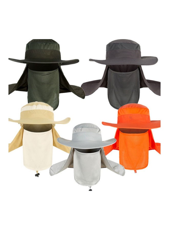 Generic - Summer Outdoor Travel Fishing Fisherman Neck Face UV Sun Protection Flap Cap Hat 20 x 10 x 20cm - Image 1