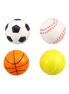 Generic 12 Mini Balls (Football, Baseball, Basketball, Tennisball) 24cm  - Image 3