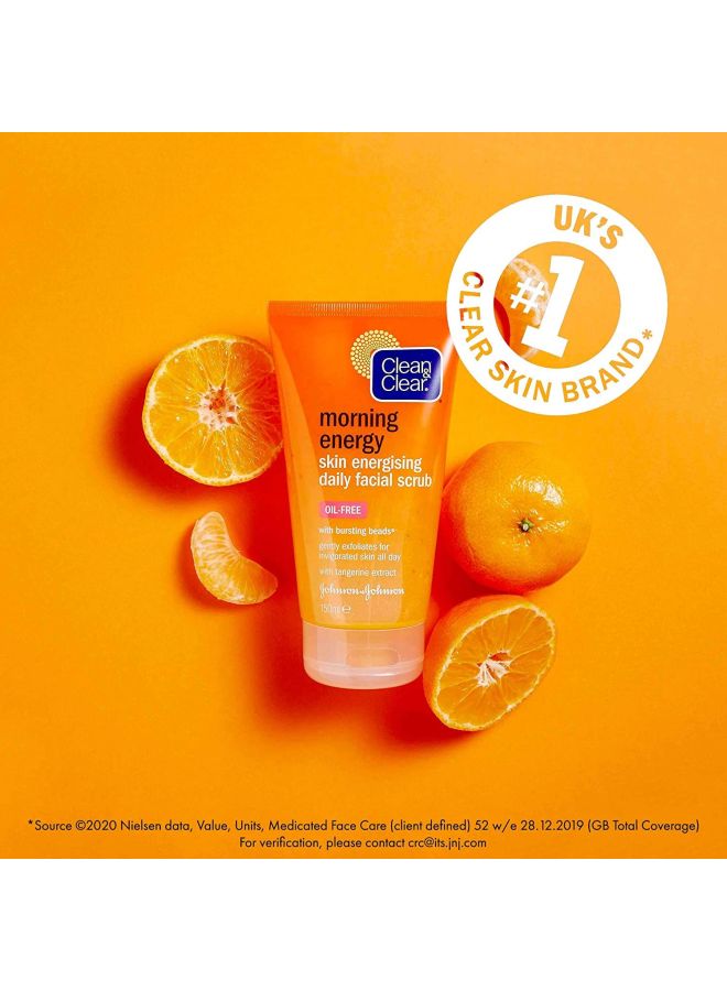 Clean & Clear Morning Energy Energising Face Wash 150ml - Image 2