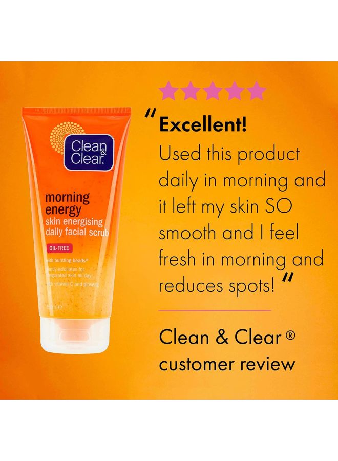 Clean & Clear Morning Energy Energising Face Wash 150ml - Image 5