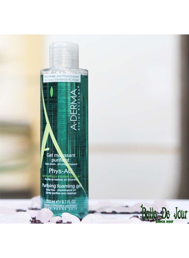 Derma Phys-AC Purifying Foaming Gel 200ml - Image 2